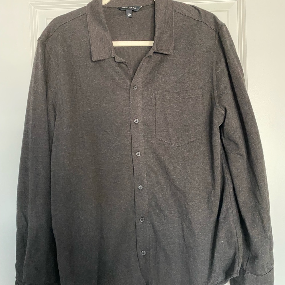 Flannel Banana Republic Shirt